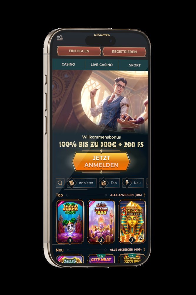 Monsterwin casino deutschland - Erleben Sie die Welt von Monsterwin: Online Casino mit Vielfalt & Spannung