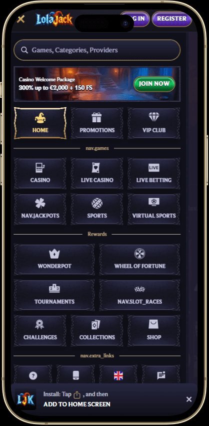 Best lolajack app in United Kingdom